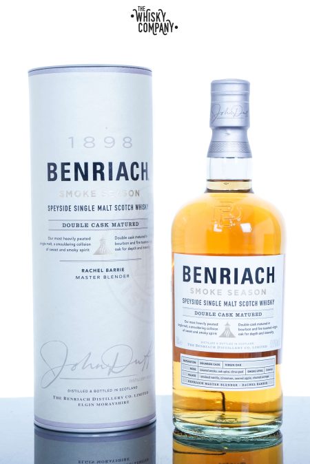 BenRiach Smoke Season Double Cask Matured Speyside Single Malt Scotch Whisky (700ml)