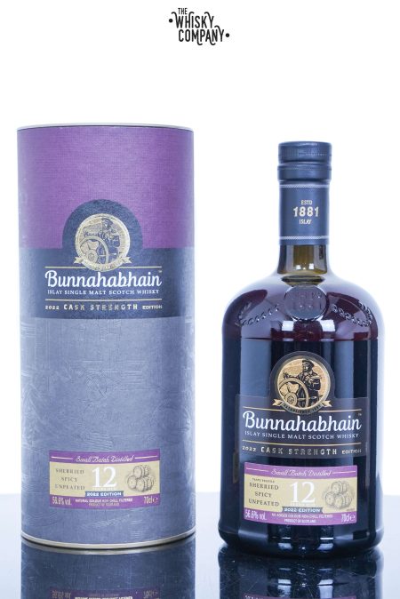 Bunnahabhain 12 Years Old Cask Strength 2022 Edition Islay Single Malt Scotch Whisky (700ml)
