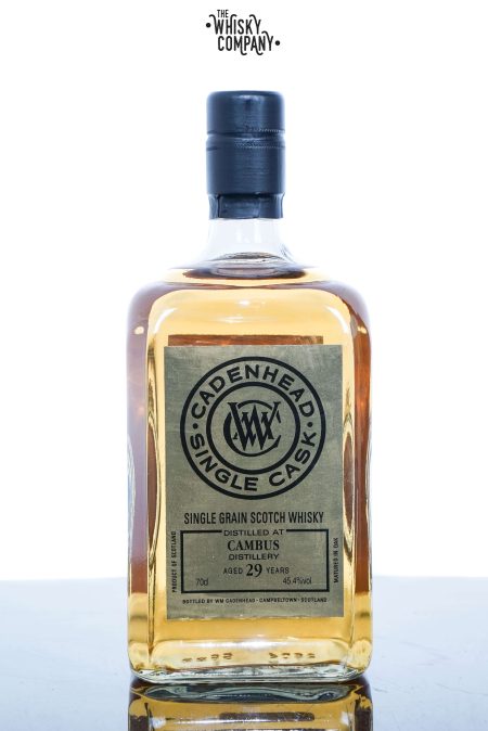 Cambus 1988 Aged 29 Years Single Grain Scotch Whisky - Cadenhead (700ml)