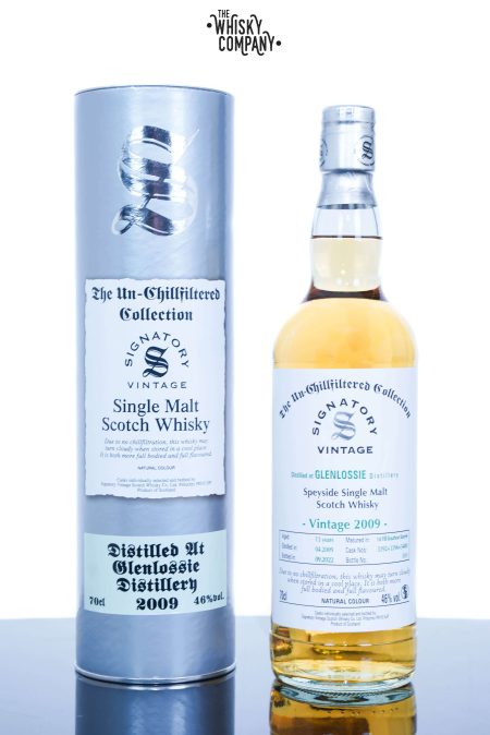 Glenlossie 2009 Aged 13 Years Single Malt Scotch Whisky - The Un-Chillfiltered Collection By Signatory Vintage (700ml)
