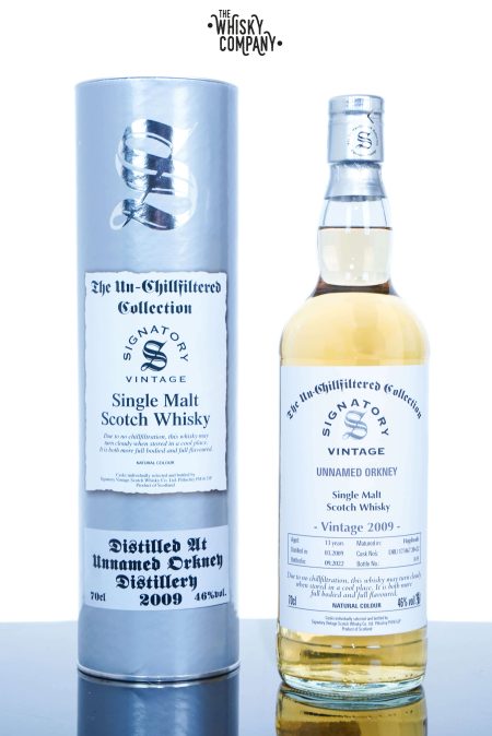 Unnamed Orkney 2009 Aged 13 Years Single Malt Scotch Whisky - The Un-Chillfiltered Collection By Signatory Vintage (700ml)
