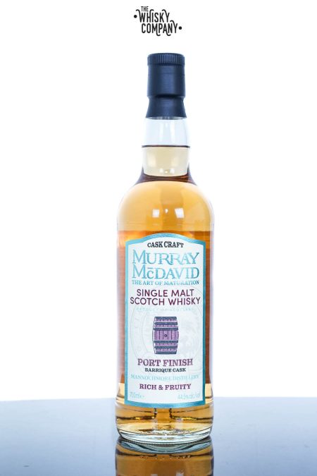 Mannochmore Cask Craft Rich & Fruity Port Finish Single Malt Scotch Whisky - Murray McDavid (700ml)