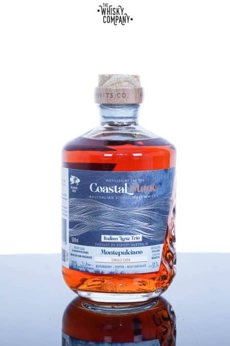 Coastal Stone Italian Luxe Montepulciano Cask Matured Australian Single Malt Whisky - Manly Spirits Co. (500ml)