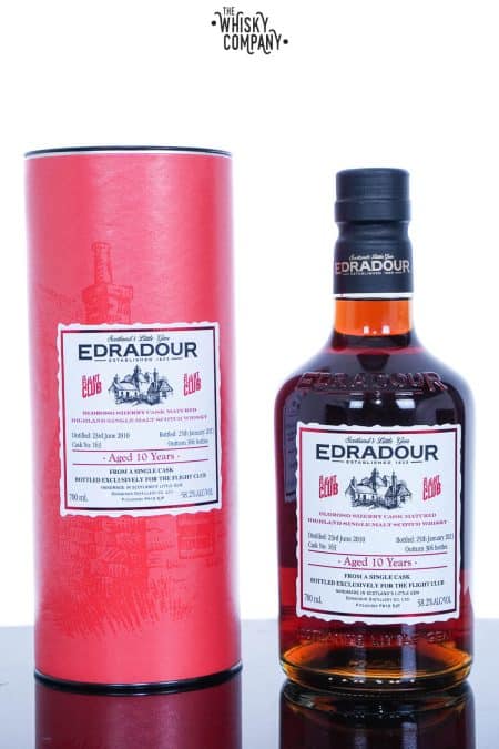 Edradour 2010 Aged 10 Years Single Cask Single Malt Scotch Whisky - Bottled For Flight Club (700ml)