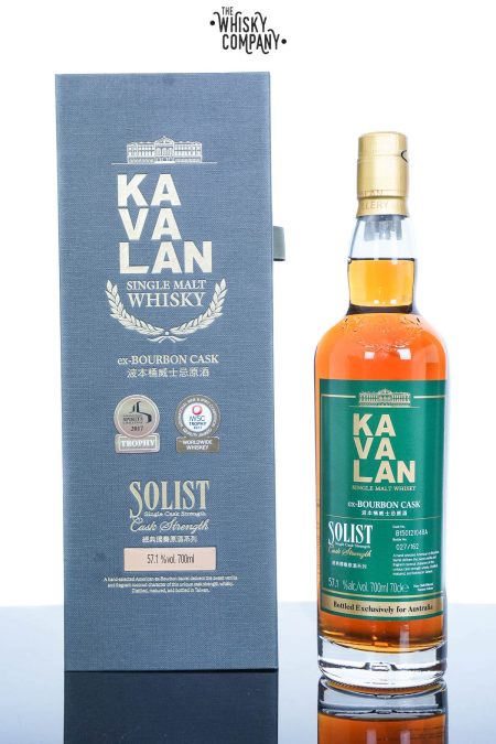 Kavalan Solist Ex Bourbon Australian Exclusive Cask Strength Taiwanese Single Malt Whisky (700ml)