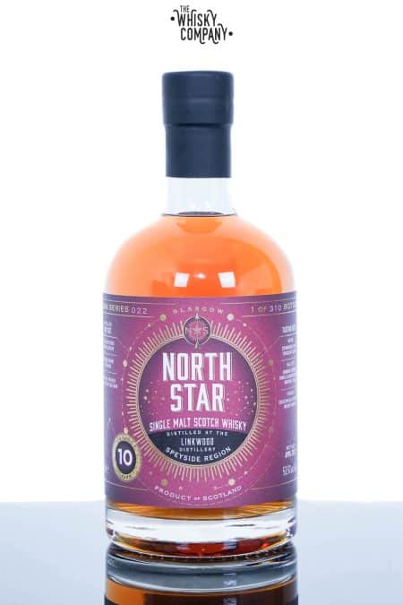 Linkwood 2012 Aged 10 Years Speyside Single Malt Scotch Whisky - North Star (700ml)