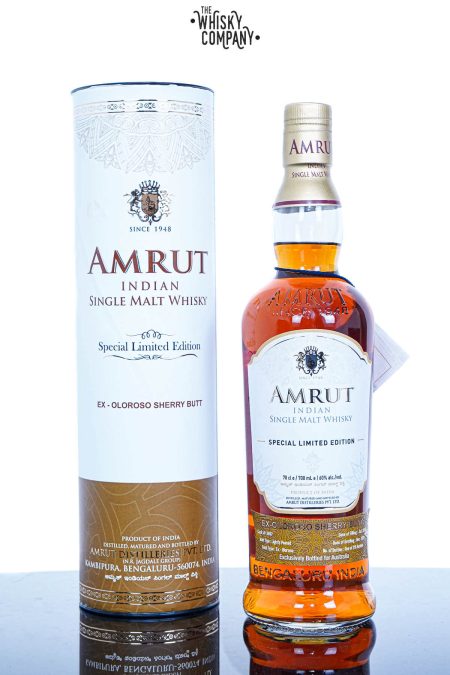 Amrut 2015 Aged 7 Years Single Cask #3897 Australian Exclusive Oloroso Sherry Butt Matured Indian Single Malt Whisky (700ml)