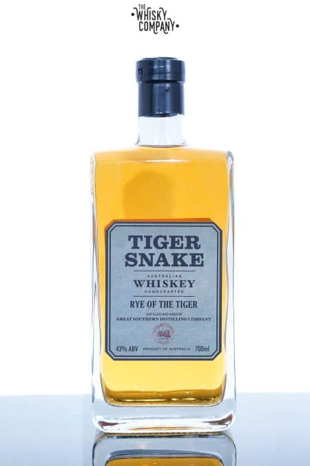 Tiger Snake Rye Of The Tiger Australian Whiskey 43% ABV (700ml)