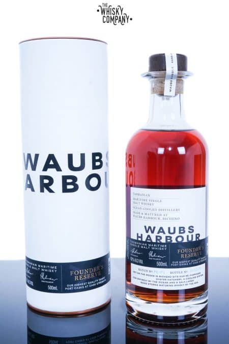Waubs Harbour Founder's Reserve Tasmanian Maritime Single Malt Whisky (500ml)