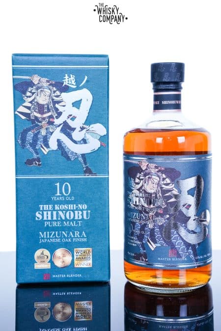 The Shinobu 10 Years Old Pure Malt Japanese Whisky - Mizunara Oak Finish (700ml)
