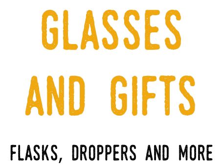 Glasses and gifts orange